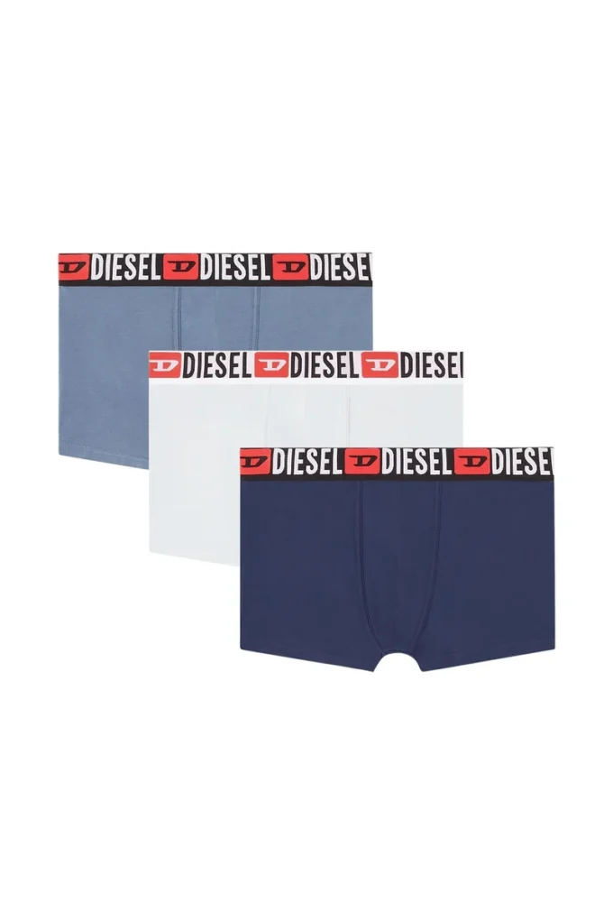 umbx-damienthreepack Three-pack of all-over logo waist boxers