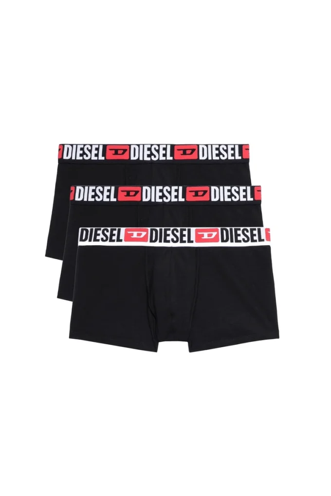 umbx-damienthreepack Three-pack of all-over logo waist boxers