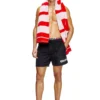 visper-41-d-core Mid-length swim shorts with logo print