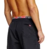 visper-41-d-core Mid-length swim shorts with logo print