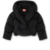 w-iley-t1 Wrap puffer in bi-stretch nylon