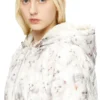 w-inner-r1 Padded jacket with cat print