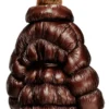 w-inona Short quilted down coat with belt
