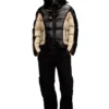 w-ostend Hooded puffer jacket in shiny ripstop