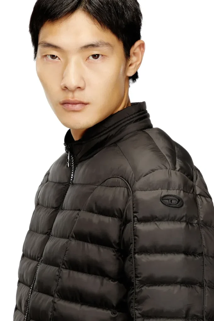 w-pilot Puffer jacket in light nylon