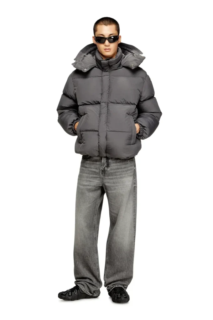w-rolfys Down jacket in recycled nylon taslan