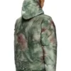 w-thug-jkt-puffy Puffy hooded jacket in camo nylon