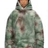 w-thug-jkt-puffy Puffy hooded jacket in camo nylon