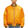 w-type-d1 Padded bomber jacket with Oval D embroidery
