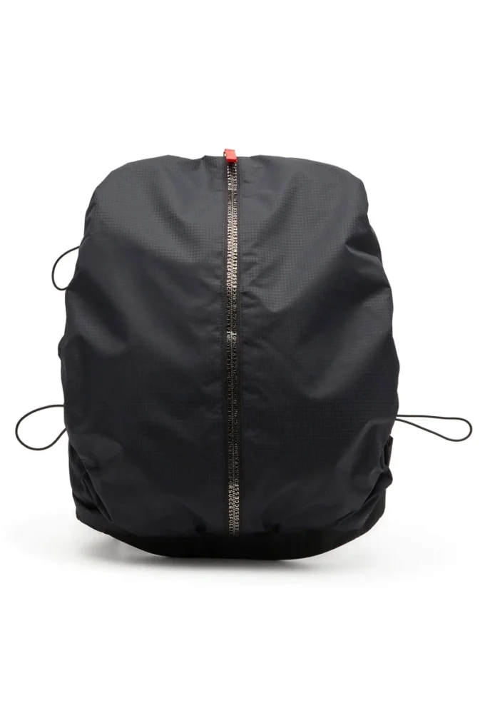 zip-d backpack x Zip-D-Backpack in check-jacquard shell