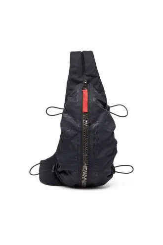 zip-d crossbody x Zip-D-Sling bag in check-jacquard shell
