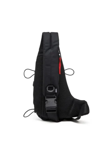 zip-d crossbody x Zip-D-Sling bag in check-jacquard shell