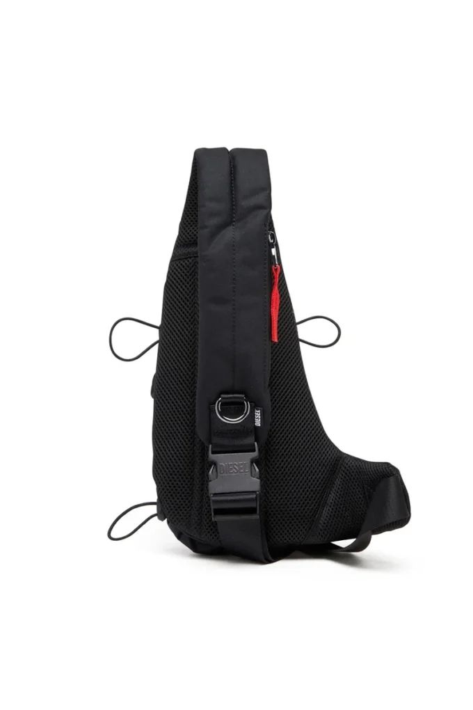zip-d crossbody x Zip-D-Sling bag in check-jacquard shell